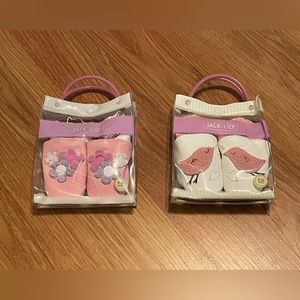 2 pairs of Jack and Lily baby shoes 6-12 months NWT